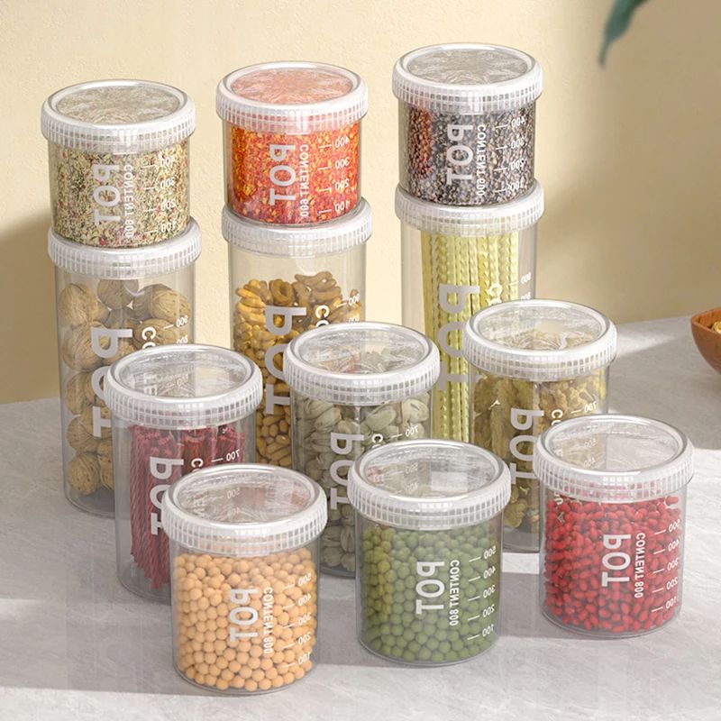 Kitchen Bank - 1/4PCS Versiegelte Dose Mit Zecken Spuren