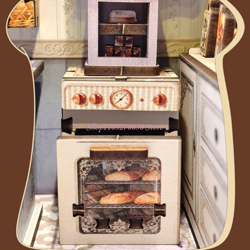 Kitchen Set Bakery - R6FD Interaktives Back-Puzzlespielzeug für Familienbindung und