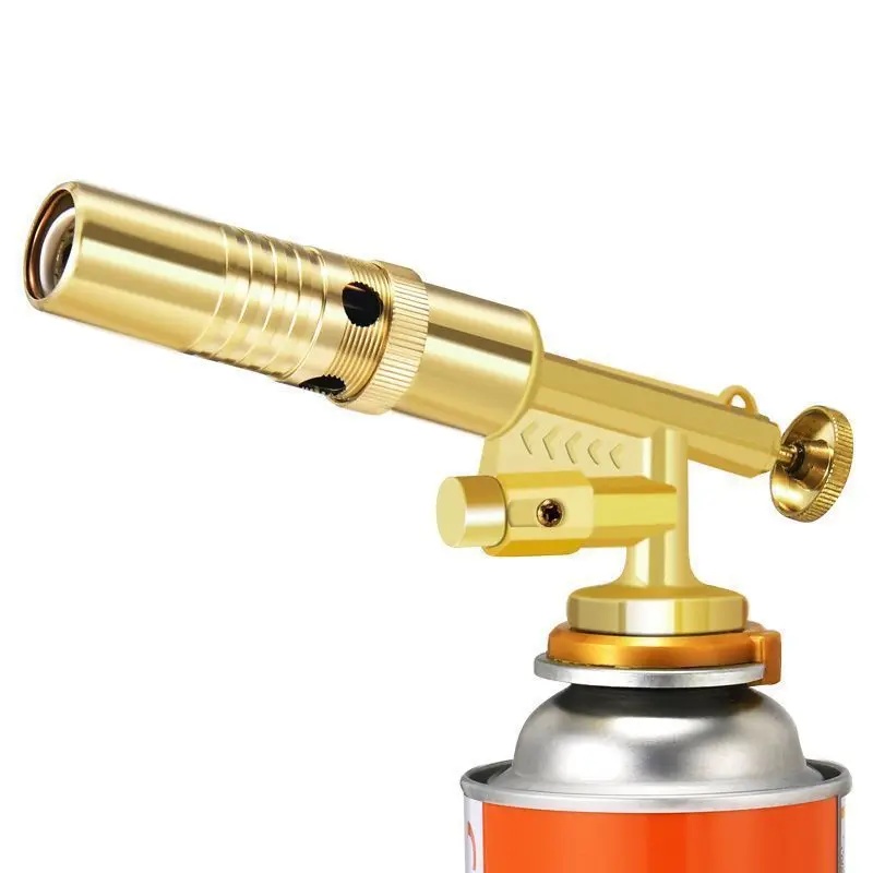 Kitchen Baking Torch - 1 Stück BBQ-Schweißbrenner Gasbrenner Flammenwerfer Lötlampe