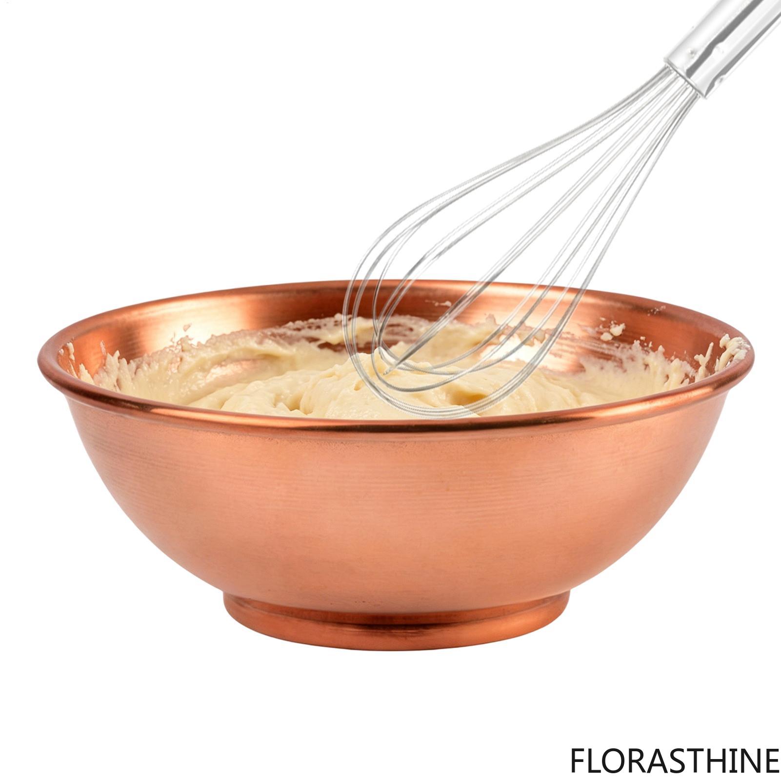 Kitchen Baking Containers - Kupferschüssel, große Aufbewahrungsbehälter, Kupfermischschüsseln für Salate,