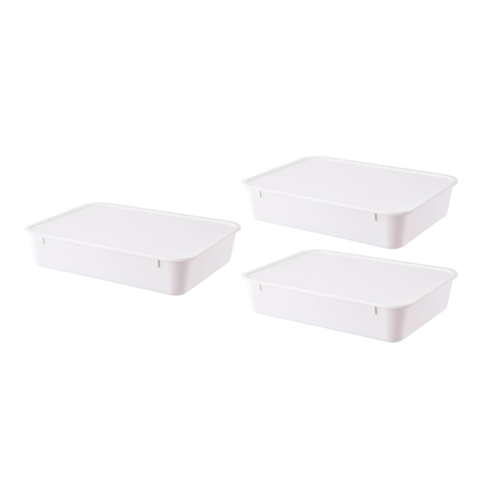 Kitchen Baking Containers - Pizzateig-Proofing-Box, multifunktional, Backzubehör, Teig-Aufbewahrungsbehälter mit Deckel,