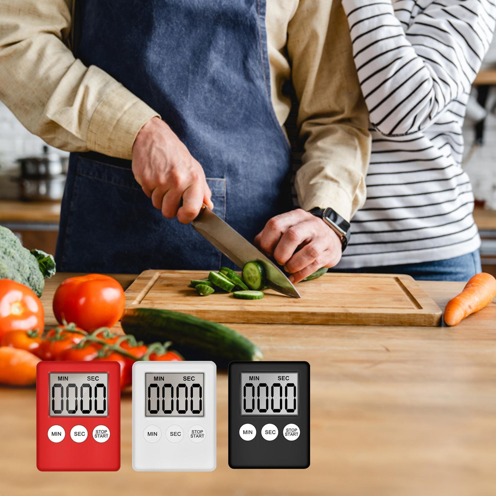 Baking Kitchen Set Up - Küchentimer, digital, zum Kochen, Backen, LCD-Display,