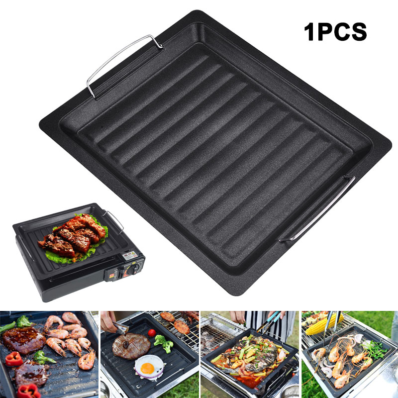 Kitchen Baking Containers - Dicke quadratische Grillpfanne für den Außenbereich