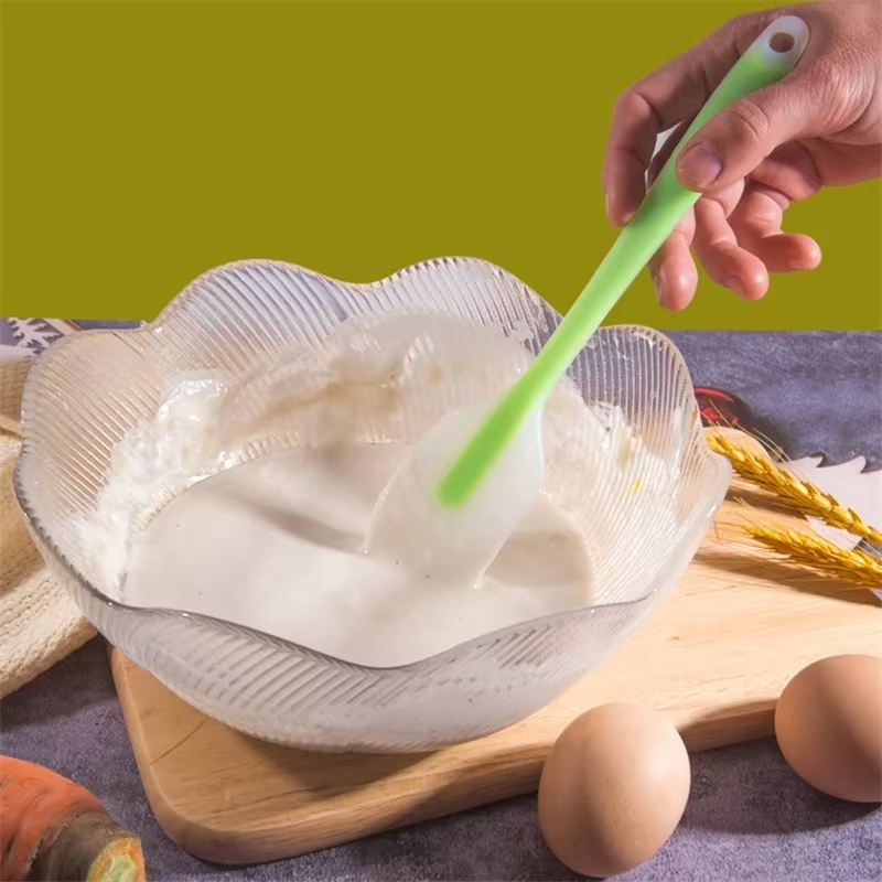 Pastry Brush Silicone - 28cm Küchen-Silikonspatel, halbtransparenter Teigschaber, hitzebeständiges Backwerkzeug,
