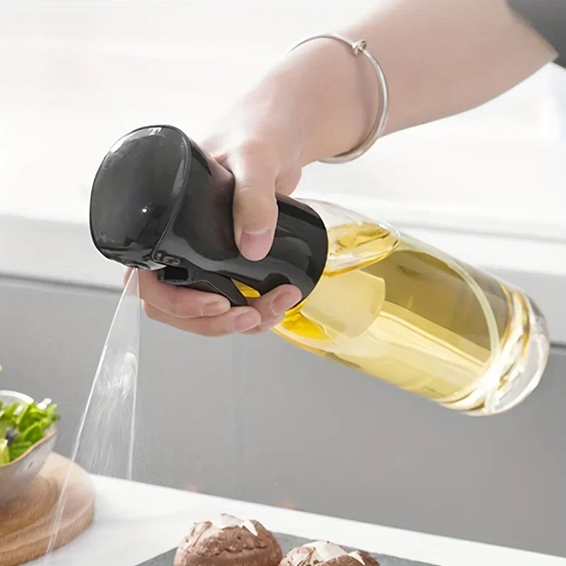 Kitchen Baking Containers - 200/300/500ml Ölsprühflasche Olivenölsprühflasche Küchen-Kochspender Camping-Backessig-Sojasoßen-Sprühbehälter