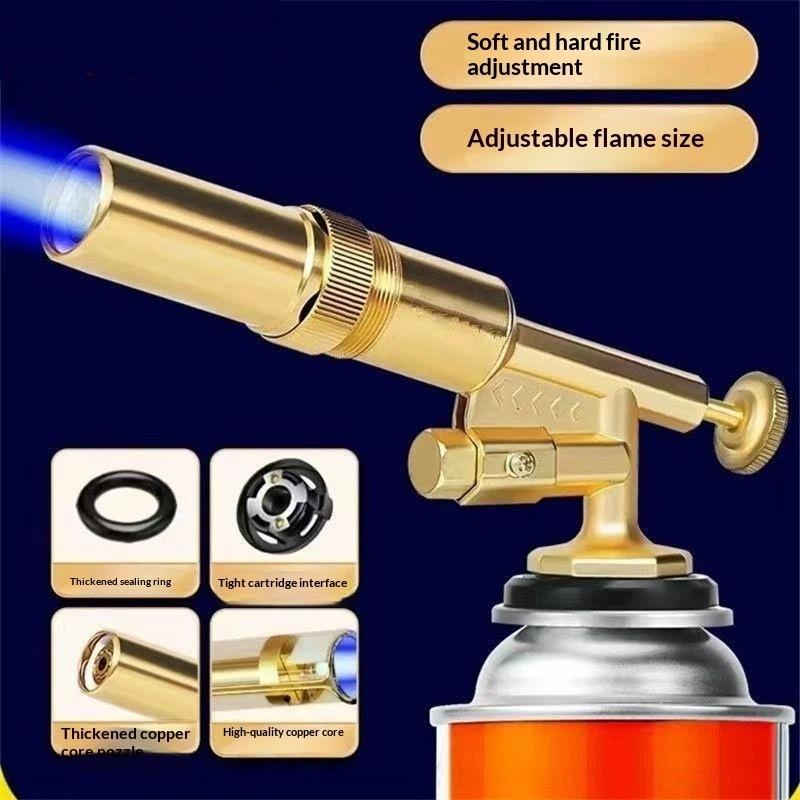 Kitchen Baking Torch - Automatischer Gasbrenner Schweißbrenner Flammenwerfer Gasbrenner zum