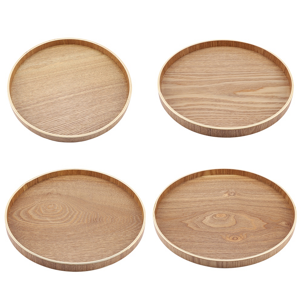 Cake Board Round - Holz Serviert ablett Tee teller Obst