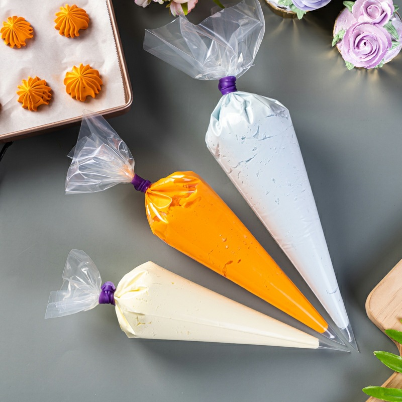 Piping Bag Disposable - 100 Stück dicke Einweg-Spritzbeutel, langlebig und