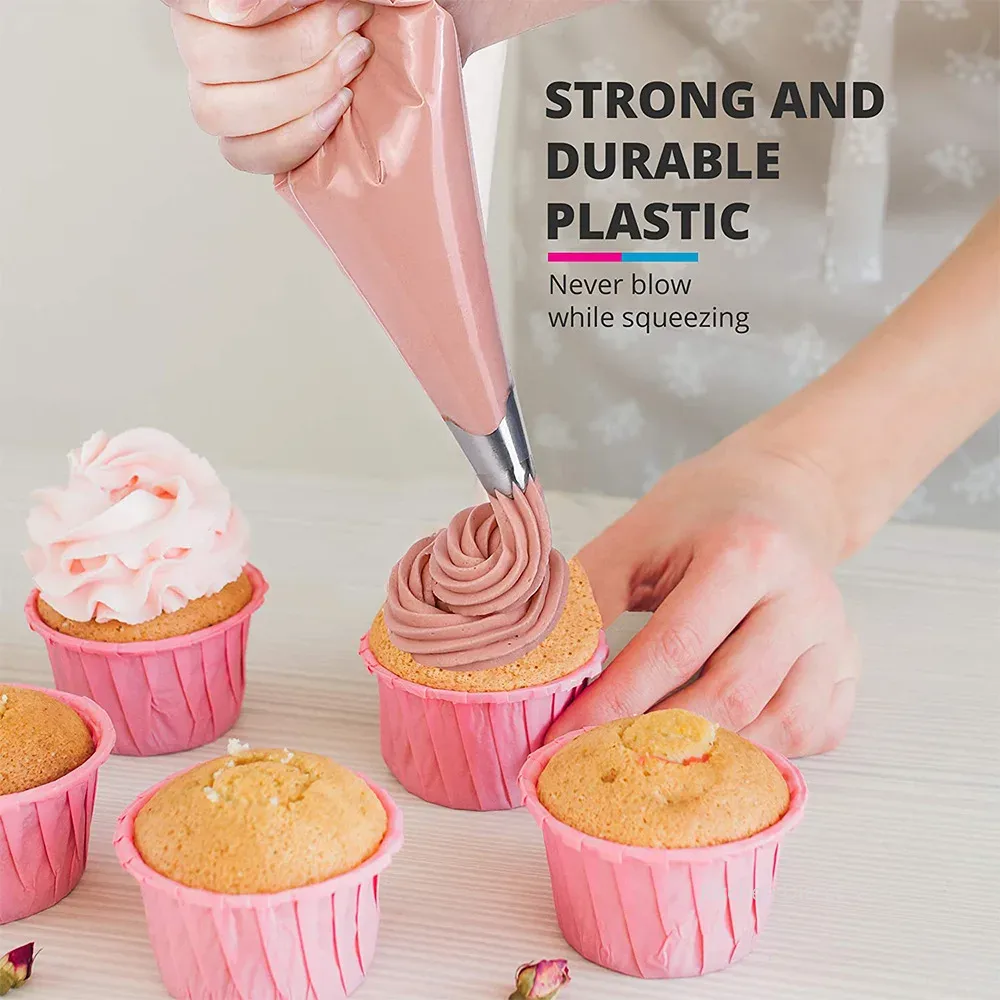 20/50/100 Stück Einweg-Gebäckb – Piping Bag Disposable Bewertung und Preis