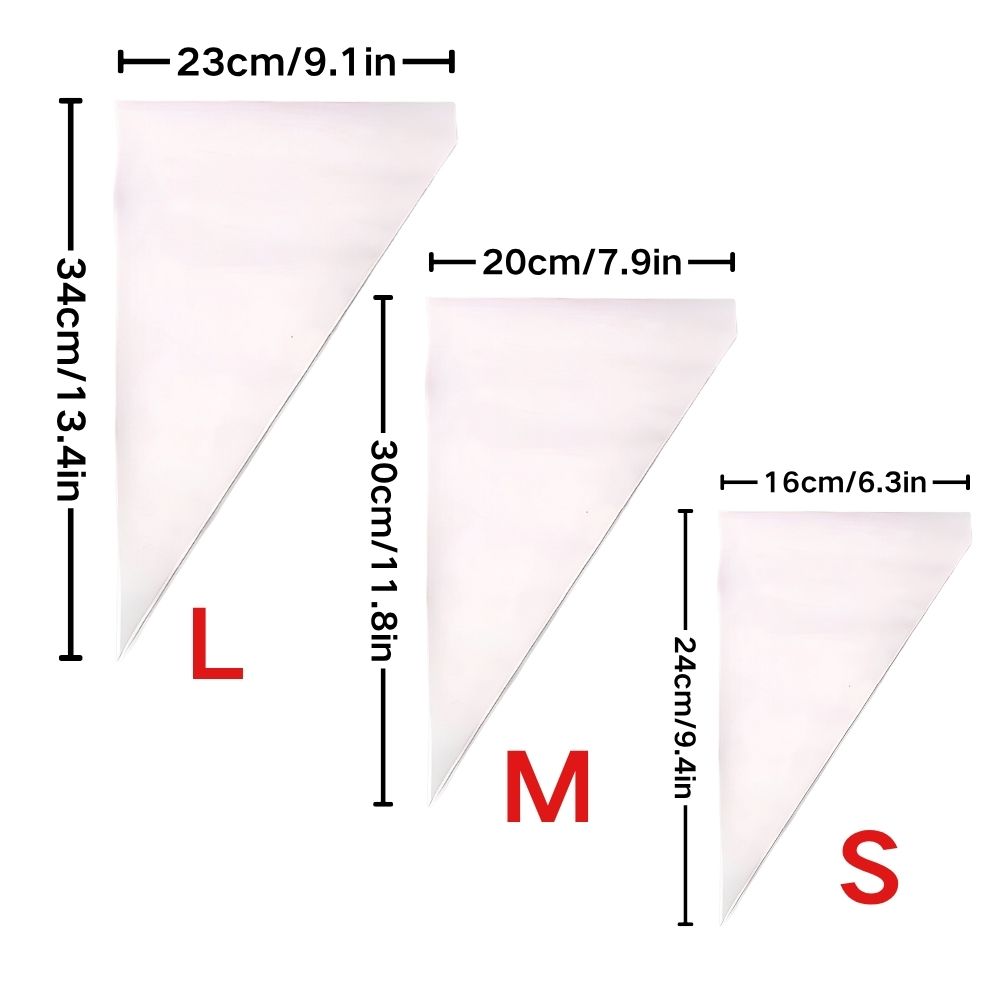 50 Stück S/M/L Transparente Ei – Piping Bag Disposable Bewertung und Preis