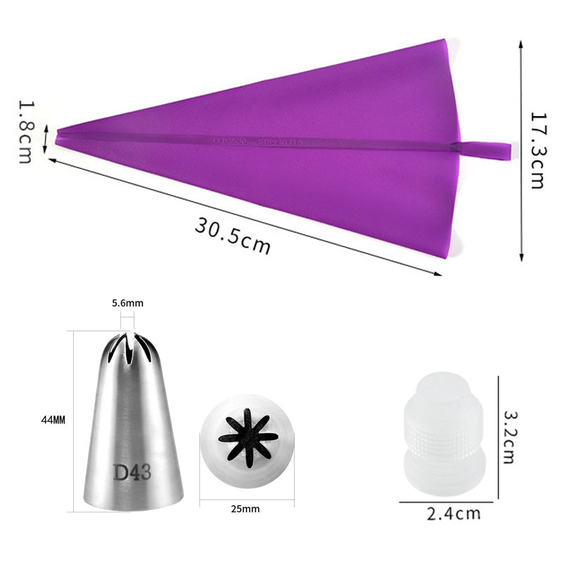 DIY Wiederverwendbare Puff Kuc – Piping Bag Disposable Bewertung und Preis