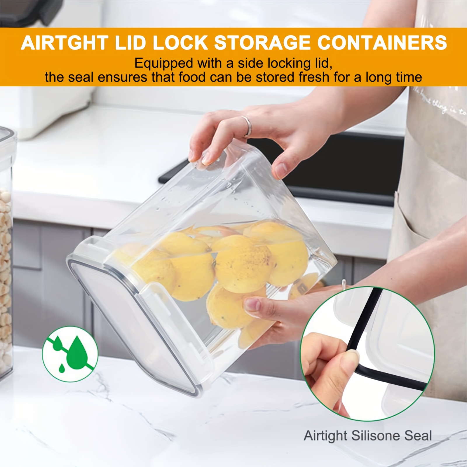 12 Stück BPA-freie, luftdichte – Kitchen Bank Bewertung und Preis