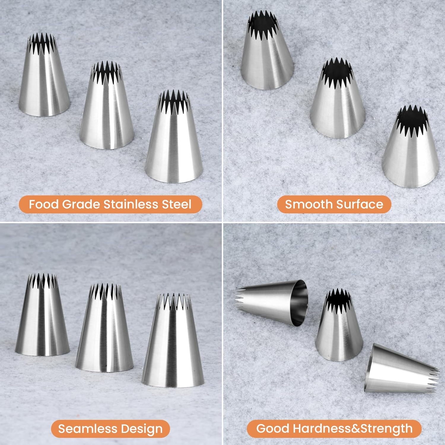 3-teiliges Spritzbeutel- und S – Piping Bag Disposable Bewertung und Preis