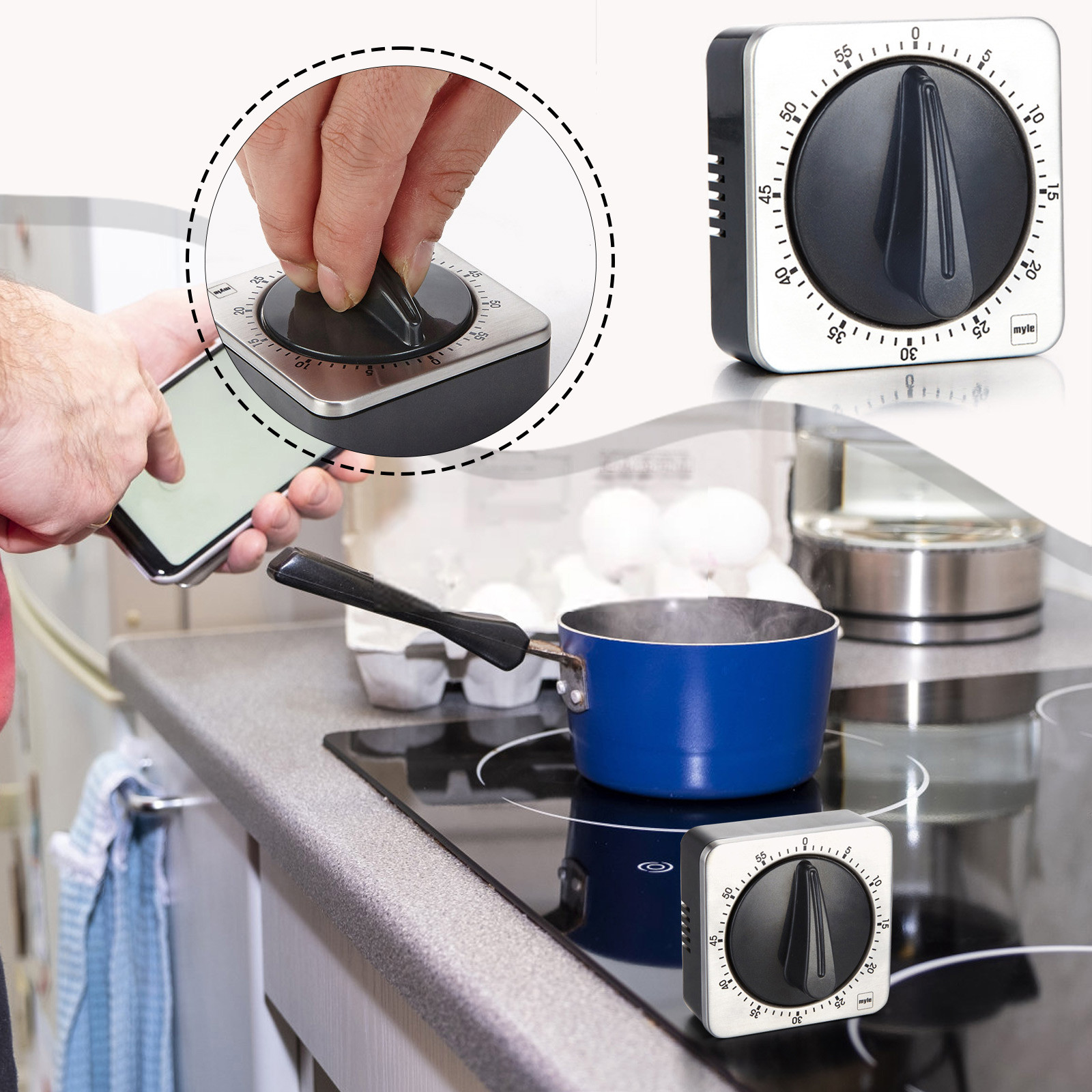 Magnetischer Küchen-Countdown- – Baking Kitchen Set Up Bewertung und Preis