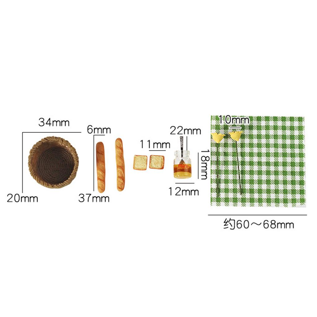 1:12 Maßstab Mini-Lebensmittel – Kitchen Set Bakery Bewertung und Preis