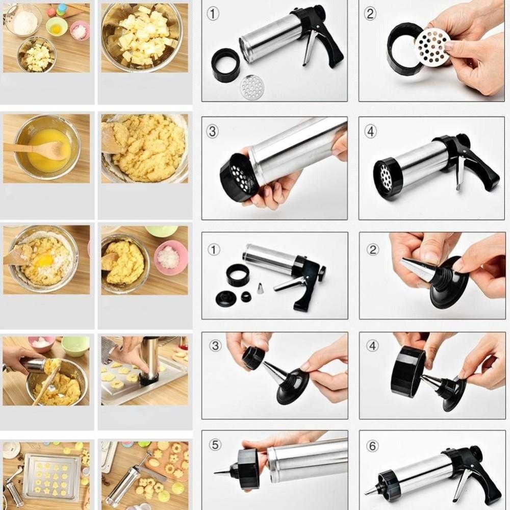 LMETJMA Kekspresse-Set, Pistol – Piping Bag Disposable Bewertung und Preis
