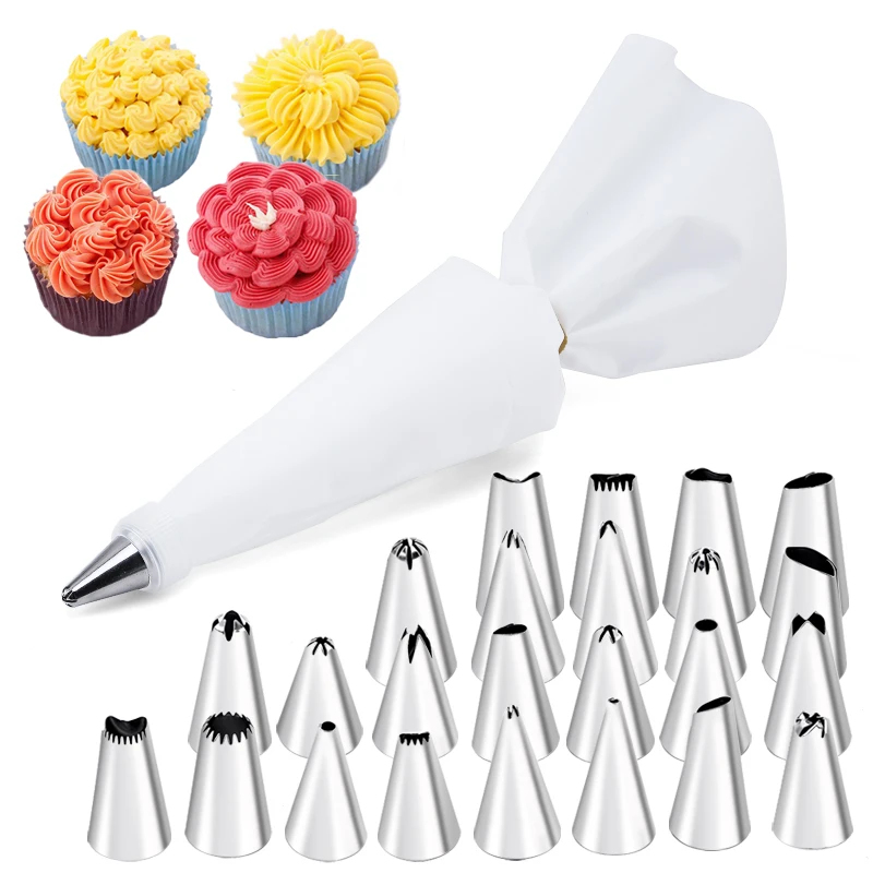 6-24-teiliges Set Spritzbeutel – Kitchen Set Bakery Bewertung und Preis