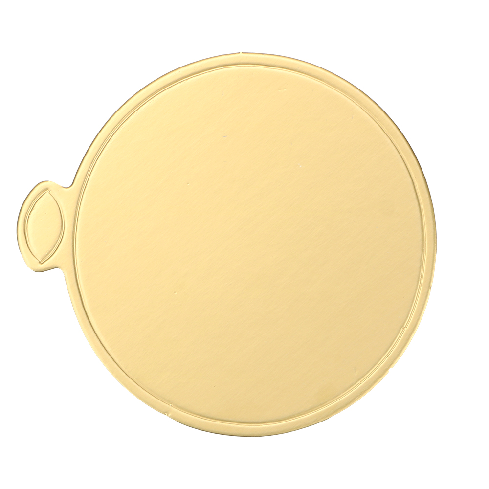 Goldenes Dessert zeigt Tablett – Cake Board Round Bewertung und Preis