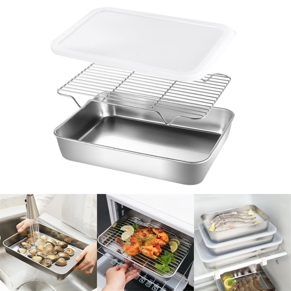 Edelstahl Backform Tablett Mit – Kitchen Baking Tray Rack Bewertung und Preis
