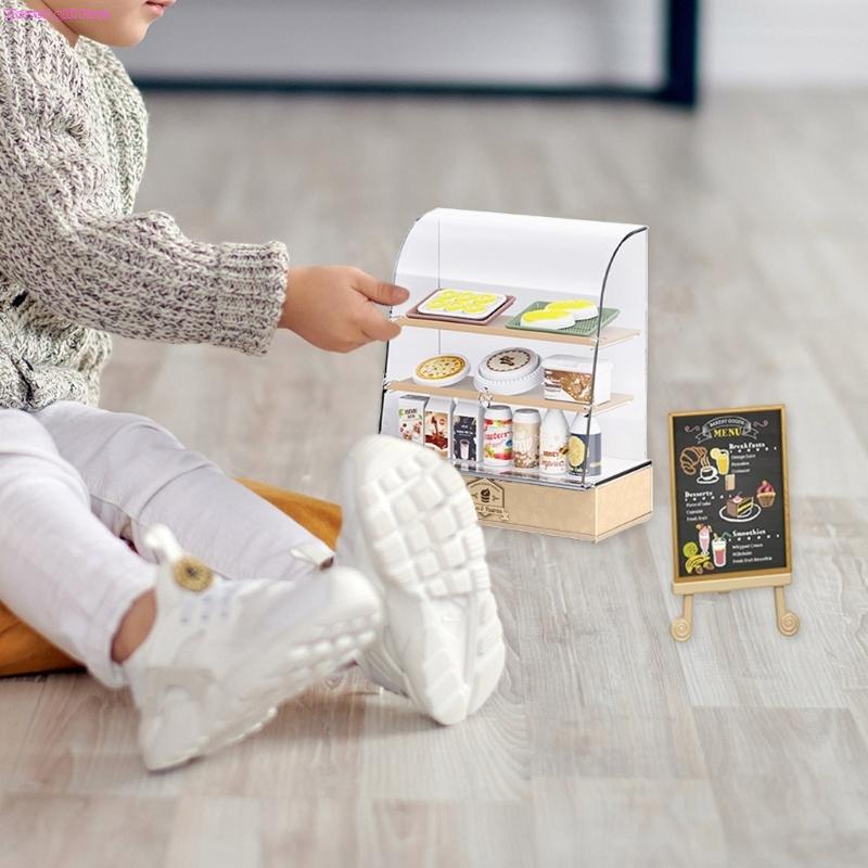 D0JC Puppenhaus-Bäckerei-Vitri – Kitchen Set Bakery Bewertung und Preis
