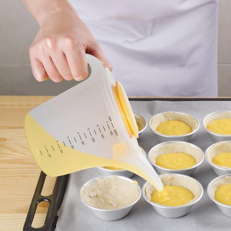 1500ml Küchen-Mischbecher mit  – Kitchen Baking Containers Bewertung und Preis