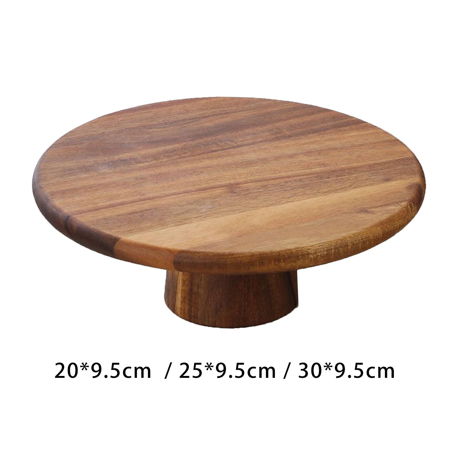 Kuchenständer aus Holz, Mehrzw – Cake Board Round Bewertung und Preis