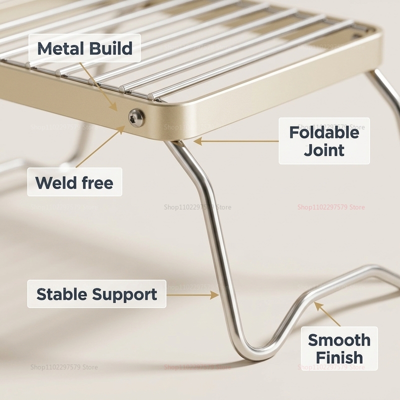 Tragbarer Klappbarer Campingko – Kitchen Baking Tray Rack Bewertung und Preis