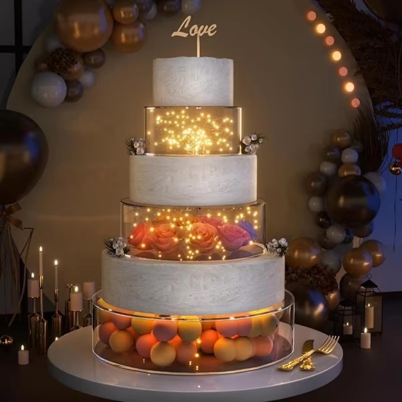 Acryl Kuchen Display Runde Stä – Cake Board Round Bewertung und Preis