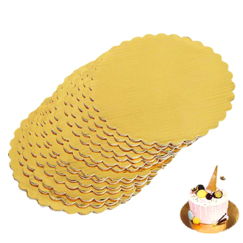 4/5/6/7/8/10 Zoll Goldene Rund – Cake Board Round Bewertung und Preis