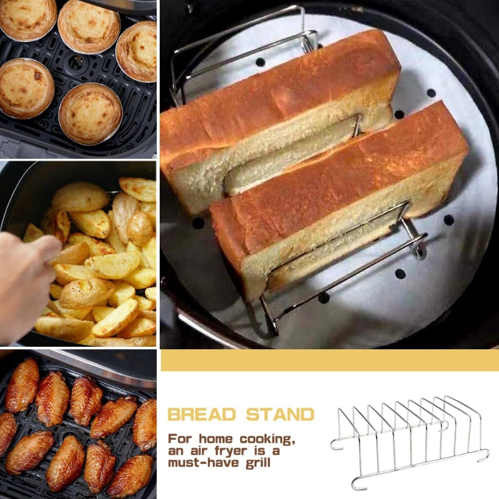 1Pcs Edelstahl Toast Brot Rack – Kitchen Baking Tray Rack Bewertung und Preis