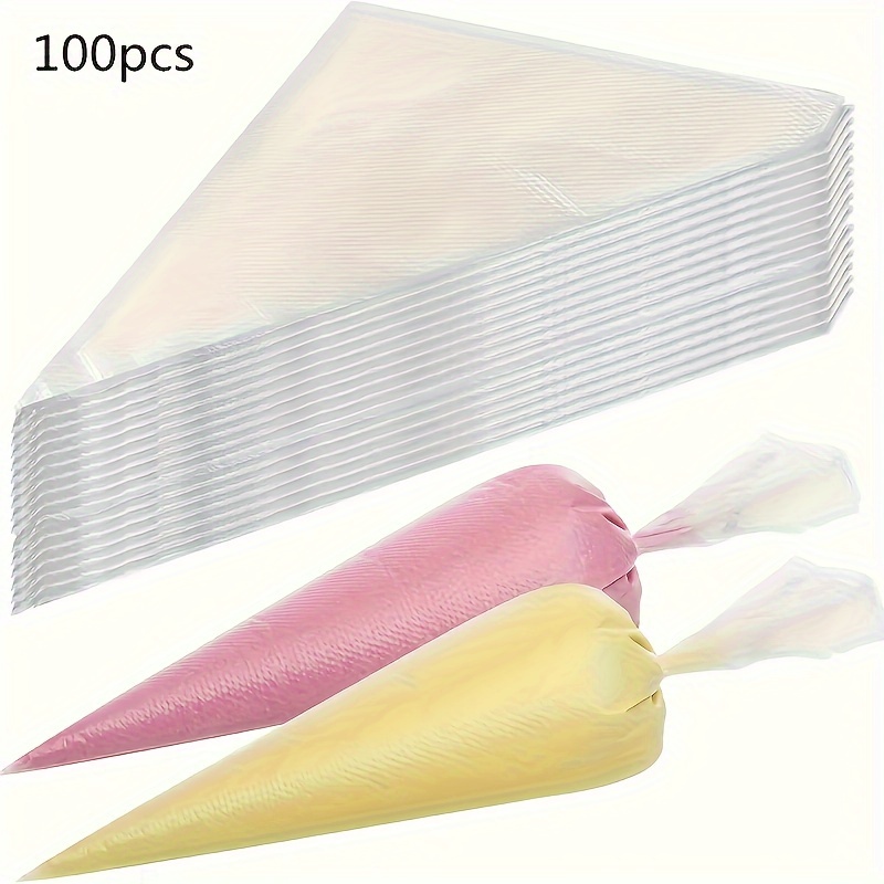 100 Stück dicke Einweg-Spritzb – Piping Bag Disposable Bewertung und Preis