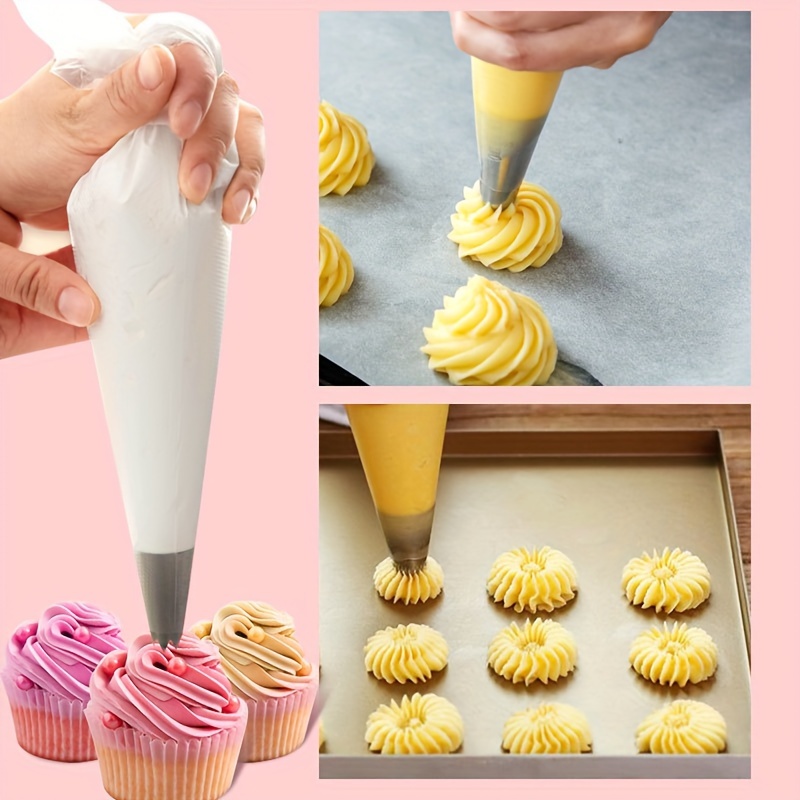 100 Stück dicke Einweg-Spritzb – Piping Bag Disposable Bewertung und Preis