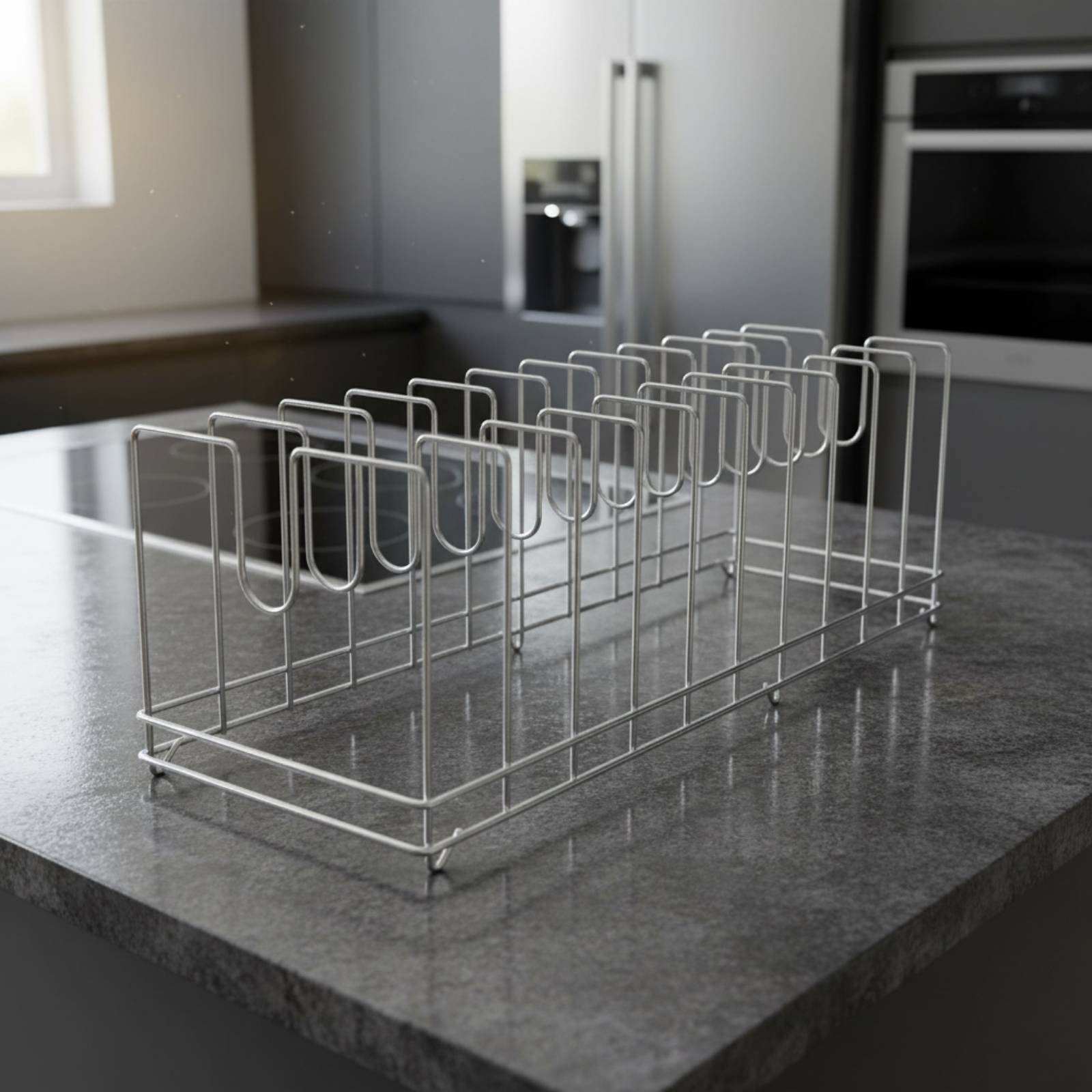Pizza-Pfannenhalter Platzspare – Kitchen Baking Tray Rack Bewertung und Preis