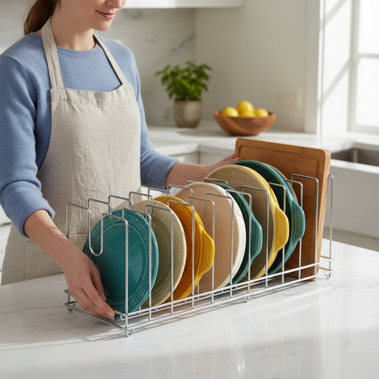 Pizza-Pfannenhalter Platzspare – Kitchen Baking Tray Rack Bewertung und Preis