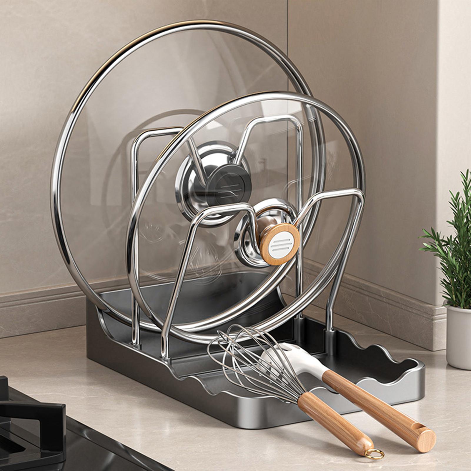 Topfdeckel-Organizer Vertikale – Kitchen Baking Tray Rack Bewertung und Preis