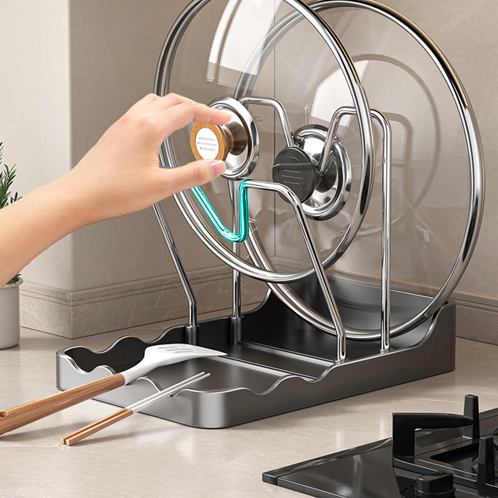 Topfdeckel-Organizer Vertikale – Kitchen Baking Tray Rack Bewertung und Preis